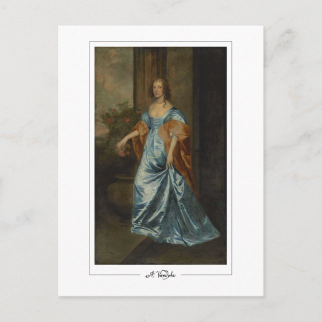 Anthony van Dyck #646 - Fine Art Postcard (Front)