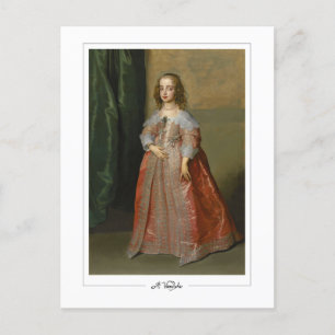 Anthony van Dyck #680 - Carte postale d'art fin