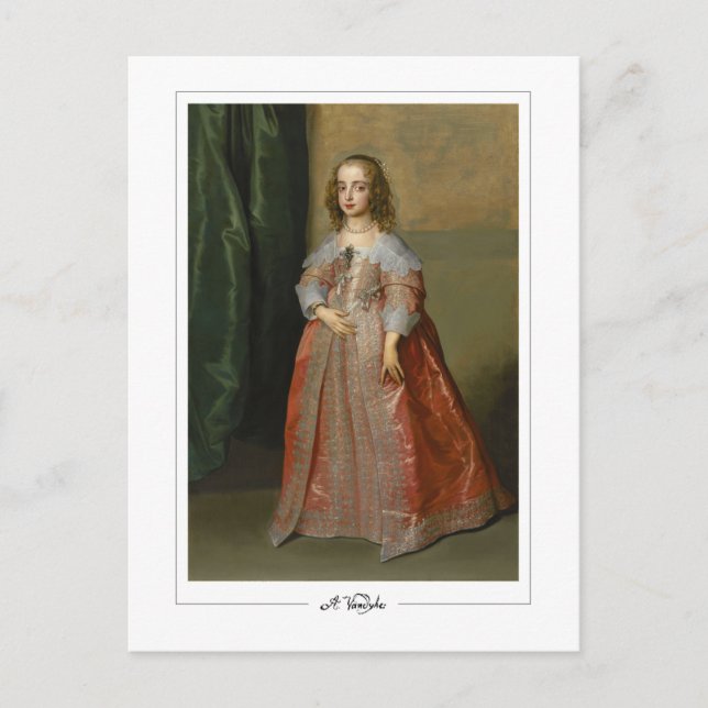 Anthony van Dyck #680 - Fine Art Postcard (Front)