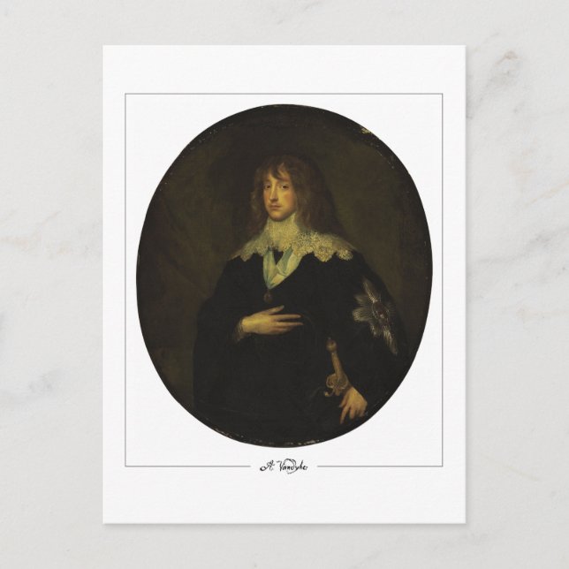 Anthony van Dyck #859 - Fine Art Postcard (Front)