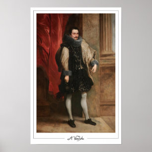 Anthony van Dyck Affiche d'art Zedign #667