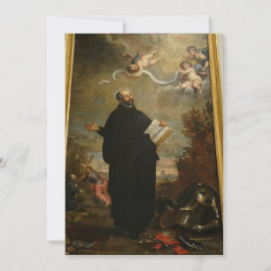 Anthony van Dyck - Saint Ignatius of Loyola Invitation