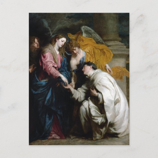 Anthony van Dyck The Vision of the Blessed Postcard (Front)