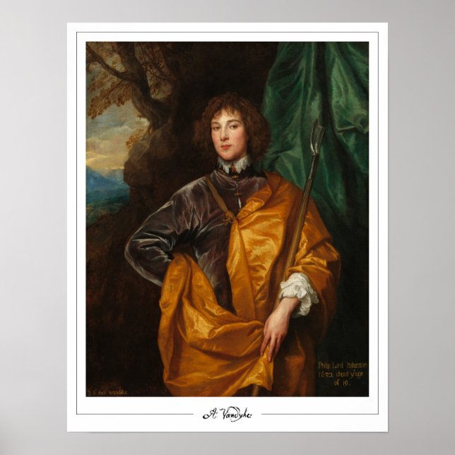 Anthony van Dyck Zedign Art Poster #433 (Front)