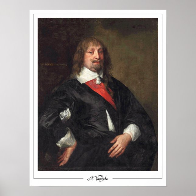 Anthony van Dyck Zedign Art Poster #581 (Front)