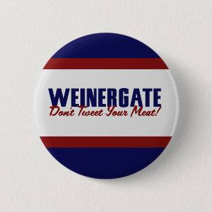 Anthony  Weiner 2 Inch Round Button