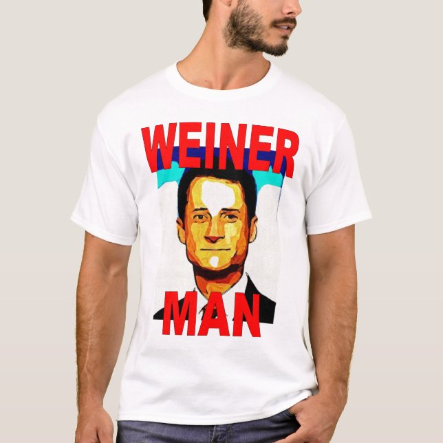 Anthony Weiner Man T-Shirt (Front)