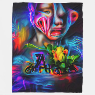 Anthrophobia 2 fleece blanket