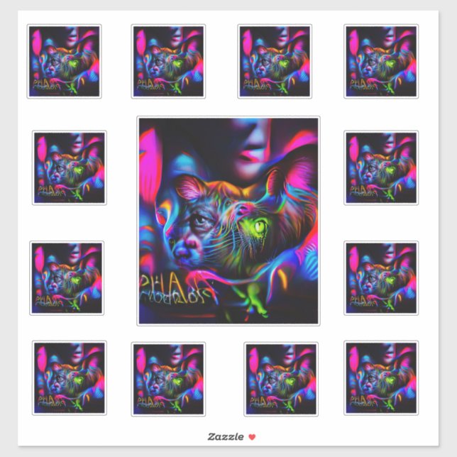 Anthrophobia  sticker (Sheet)