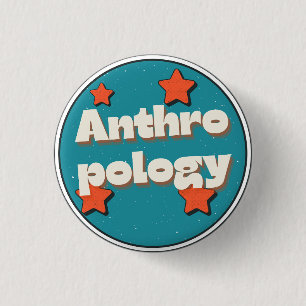 Anthropology 1 Inch Round Button