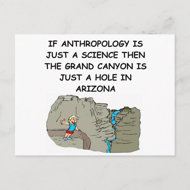 ANTHROPOLOGY gifts t-shirts Postcard (Front)
