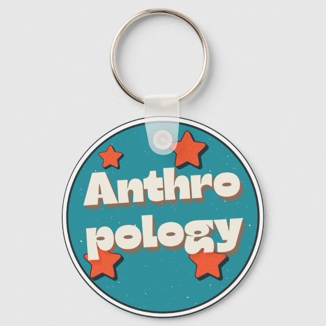 Anthropology Keychain (Front)
