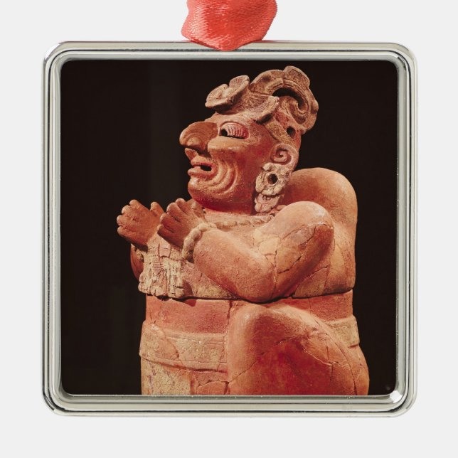 Anthropomorphic censer, from Guatemala Metal Ornament (Front)