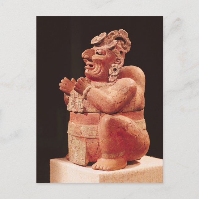 Anthropomorphic censer, from Guatemala Postcard (Front)