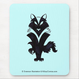 AnthroWolf Mouse Pad