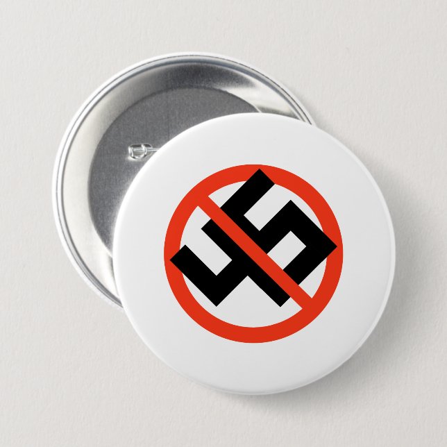 ANTI 45 3 INCH ROUND BUTTON (Front & Back)