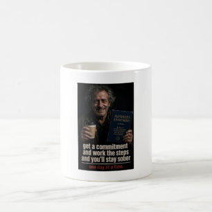 Anti AA One Day At A Time Funny Coffee Mug