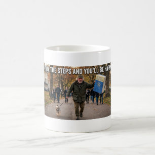Anti AA—Work The Steps Funny Old-Timer Satire Mug