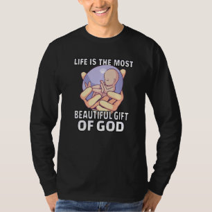 Anti Abortion Pro Life Christian Pro Life Movement T-Shirt