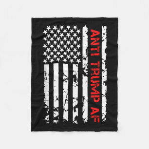 Anti Af Trump, Impeach Trump  Fleece Blanket
