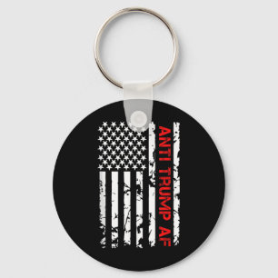 Anti Af Trump, Impeach Trump Keychain