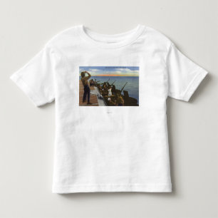Anti-Aircraft Fire from U.S. Carrier - US Navy Toddler T-shirt
