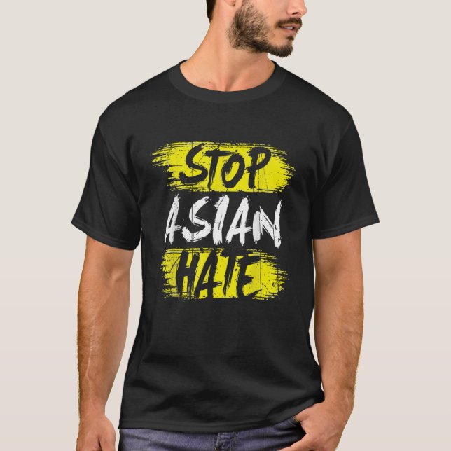 Anti Asian Racism - AAPI Awareness Stop Asian Hate T-Shirt (Front)