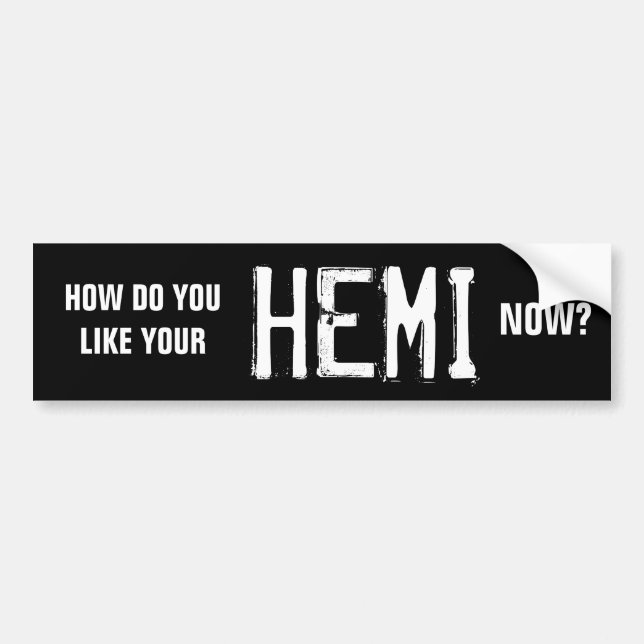 Anti autocollant drôle de HEMI pour de petits (Devant)