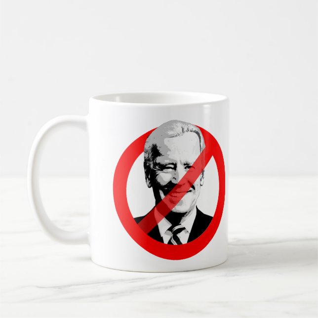 ANTI BIDEN COFFEE MUG (Left)