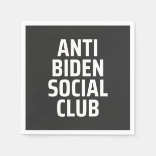 Anti Biden Social club Napkin