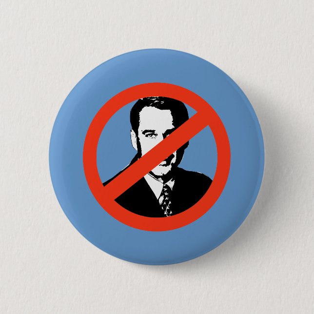 ANTI-BOEHNER: Anti-John Boehner 2 Inch Round Button (Front)