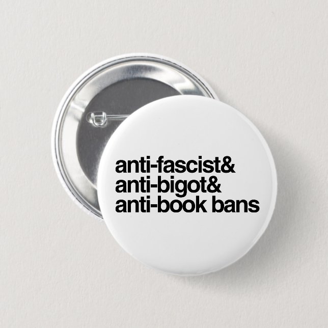 Anti-Book Bans 2 Inch Round Button (Front & Back)