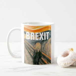 ANTI BREXIT, "The Scream" by Edvard Munch, 1893: Coffee Mug