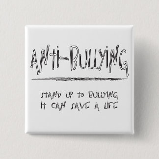 Anti-Bullying 2 Inch Square Button