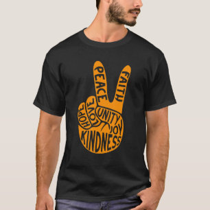 Anti Bullying Be Kind Peace Hand Sign Unity Day Or T-Shirt