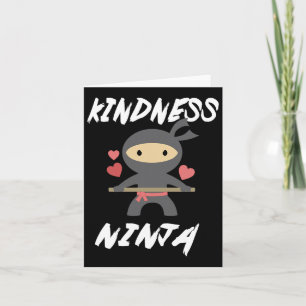 Anti Bullying Fun Kindness Ninja School Teacher St Card