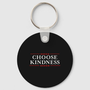 Anti-bullying Make America Choose Kindness  Keychain