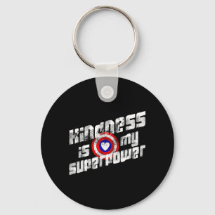 Anti Bullying Shirt Powered By Kindness Keychain