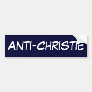 Anti-Christie Bumper Sticker