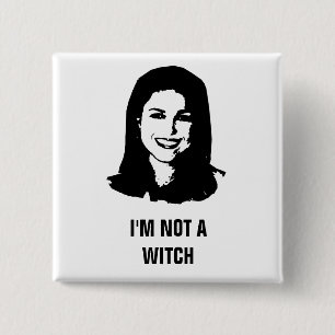 Anti- Christine O'Donnell 2 Inch Square Button