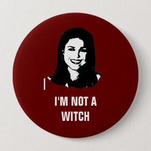Anti- Christine O'Donnell 4 Inch Round Button