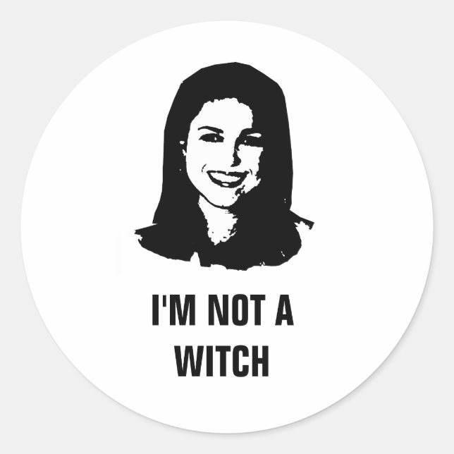 Anti- Christine O'Donnell Classic Round Sticker (Front)