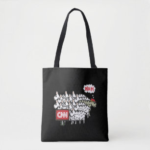 Anti CNN Tote Bag
