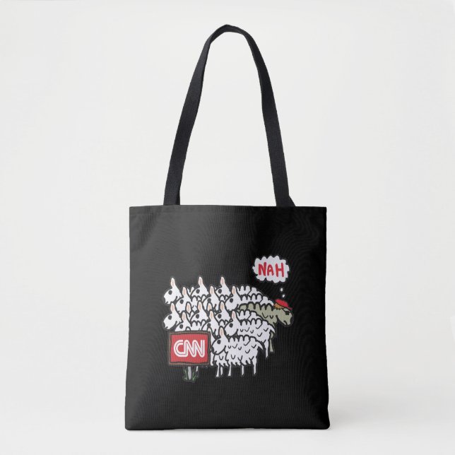 Anti CNN Tote Bag (Front)