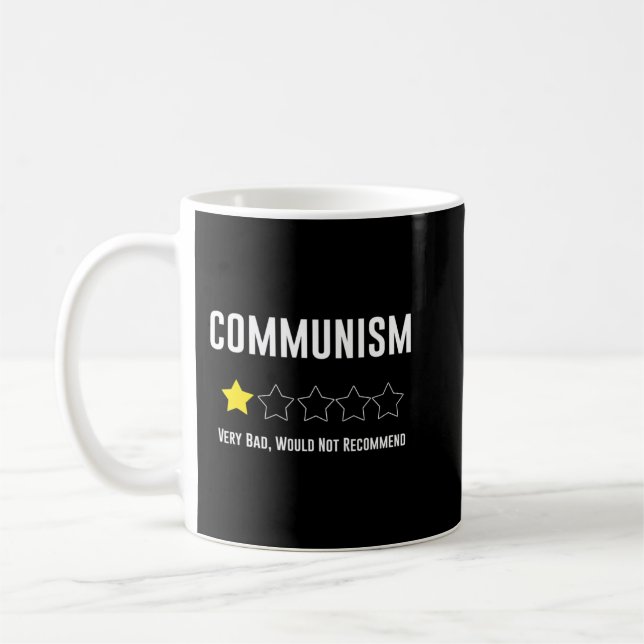Anti Communism Anti Communist.png Coffee Mug (Left)