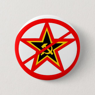 anti-communist 2 inch round button