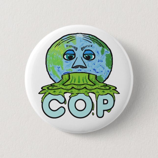 Anti COP 2 Inch Round Button (Front)