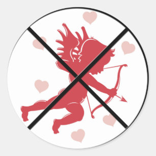 Anti Cupid Stickers