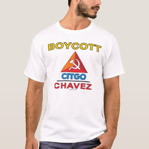 Anti Democrat "Boycott Citgo & Chavez" T-shirt