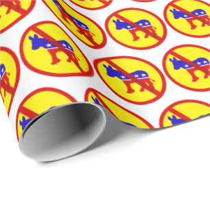 Anti-Democrat popular Wrapping Paper